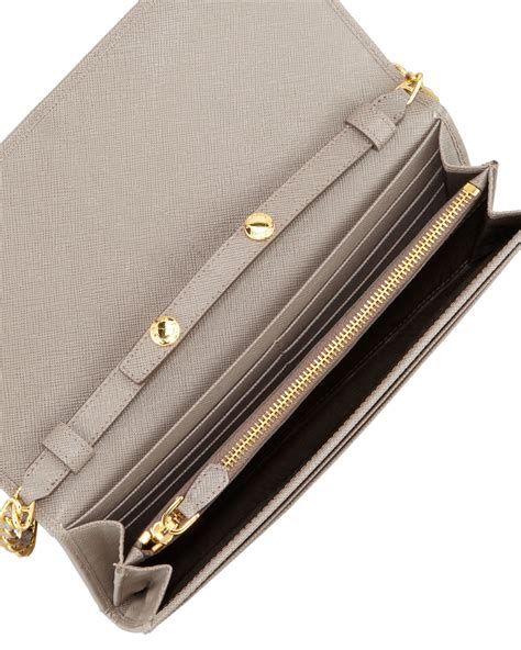 prada saffiano wallet argilla|prada saffiano wallet price.